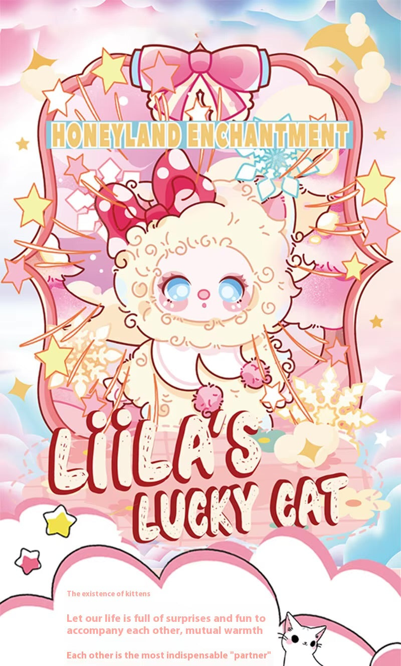 LiiLa's Lucky Cat V3 Honeyland Enchantment Series Plush Dolls, Blind Box