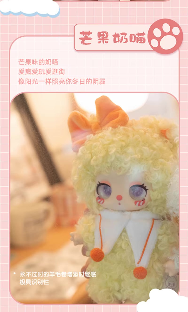 LiiLa's Lucky Cat V3 Honeyland Enchantment Series Plush Dolls, Blind Box