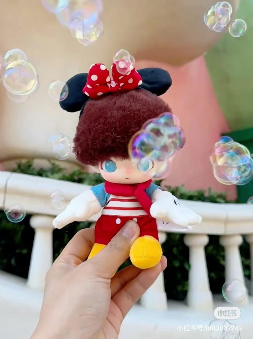 DIMOO WORLD × DISNEY Series-Vinyl Plush Keychain Blind Box