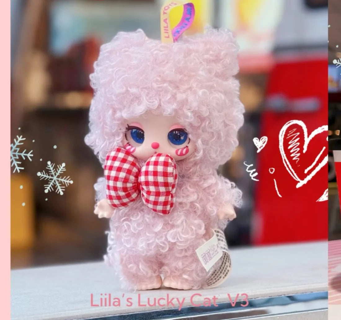 LiiLa's Lucky Cat V3 Honeyland Enchantment Series Plush Dolls, Blind Box