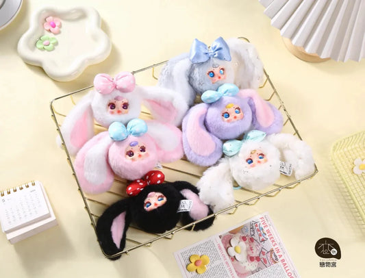 MM Candy Bunny V2 Series Plush Keychain Dolls, Blind Box