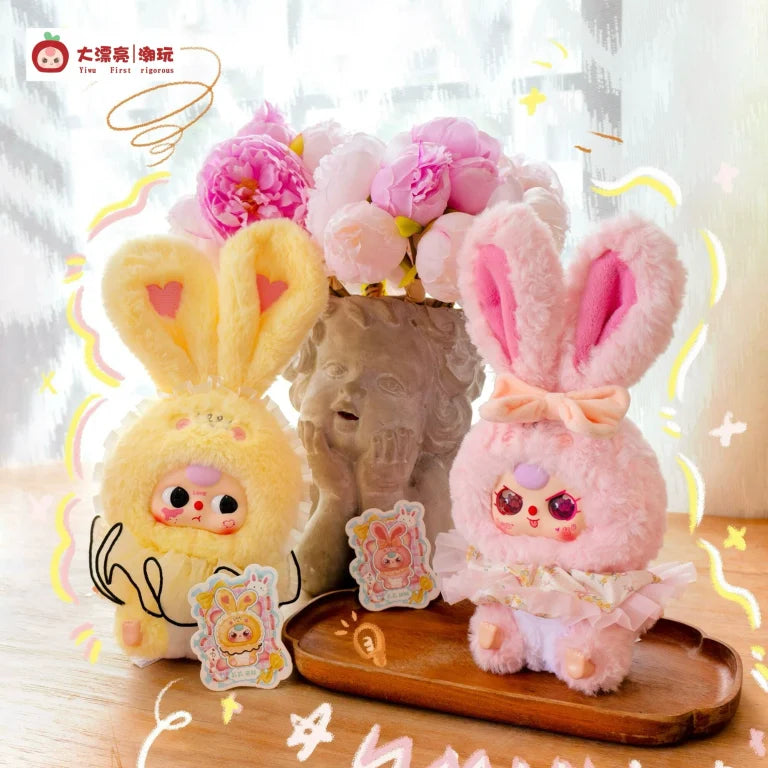 Baby Three Lily Rabbit Town V2 Series-V2 Plush Dolls, Blind Box