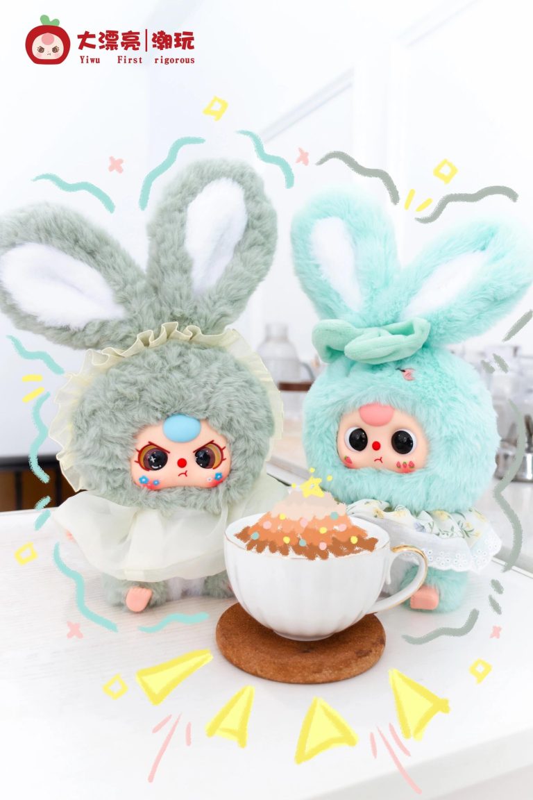 Baby Three Lily Rabbit Town V2 Series-V2 Plush Dolls, Blind Box