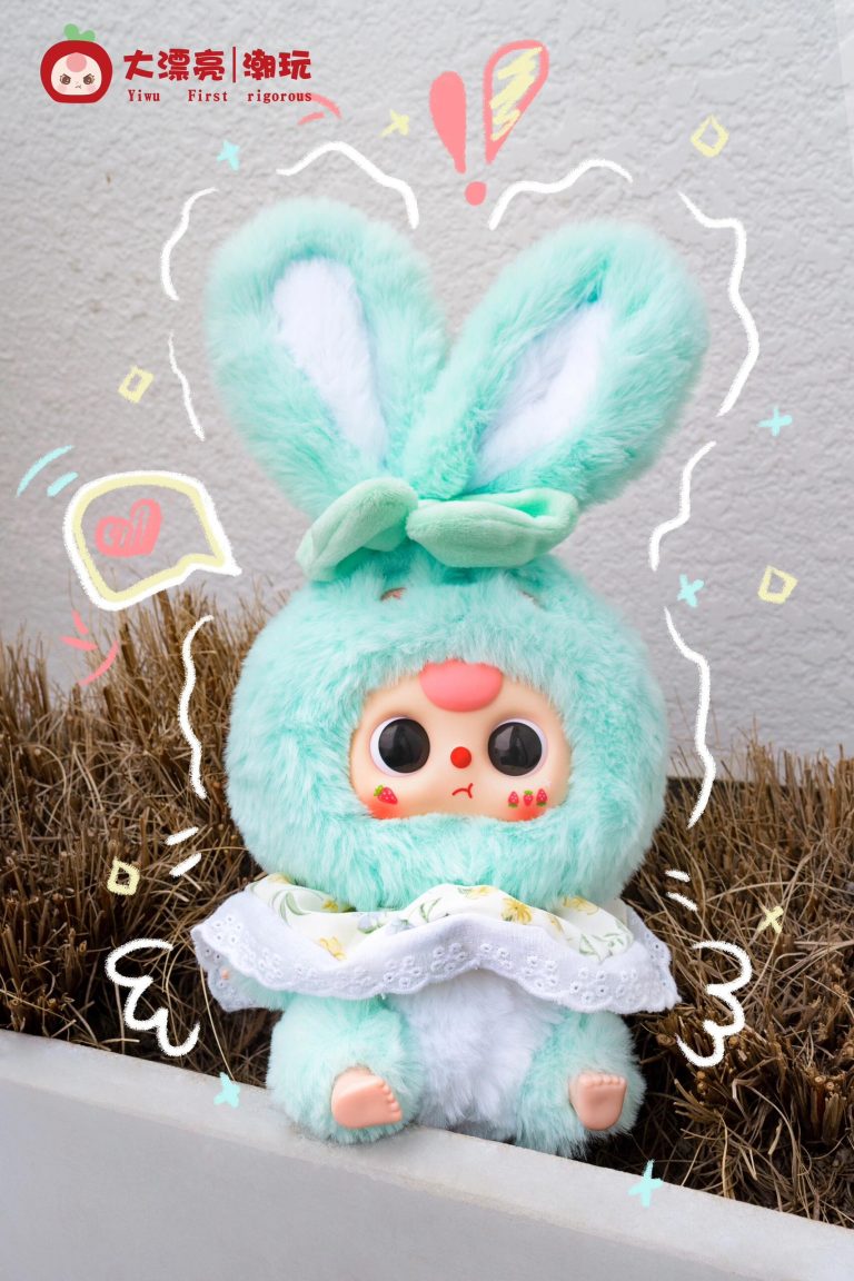 Baby Three Lily Rabbit Town V2 Series-V2 Plush Dolls, Blind Box