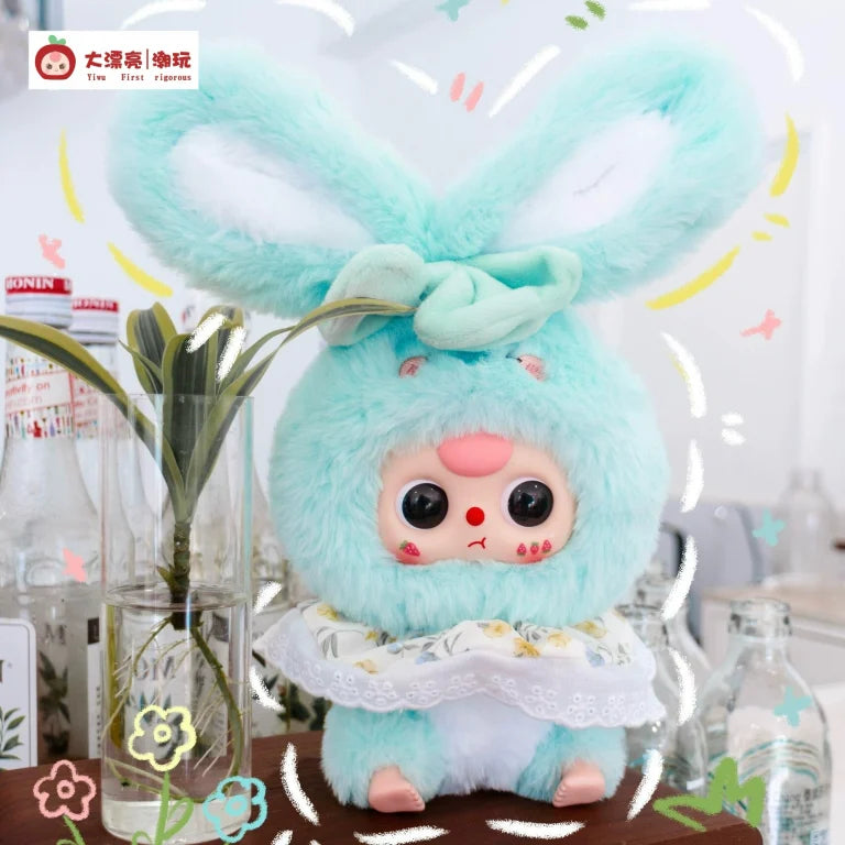 Baby Three Lily Rabbit Town V2 Series-V2 Plush Dolls, Blind Box