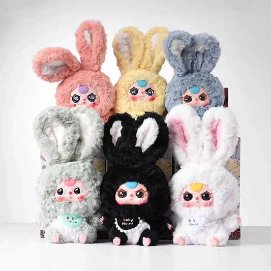Baby Three Lily Rabbit Town Series Plush Dolls, Blind Box