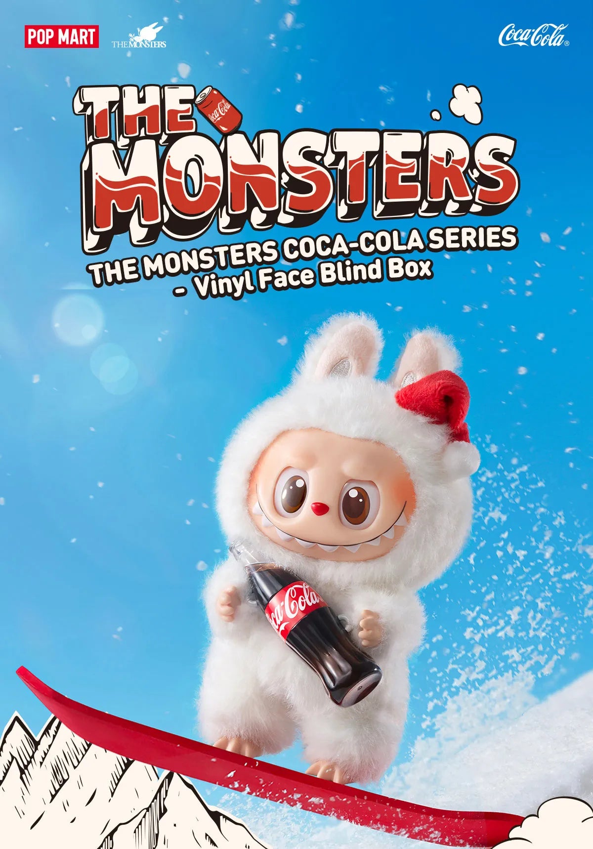 The Monsters CoCa Cola Vinyl Face Blind Box 2 Designs