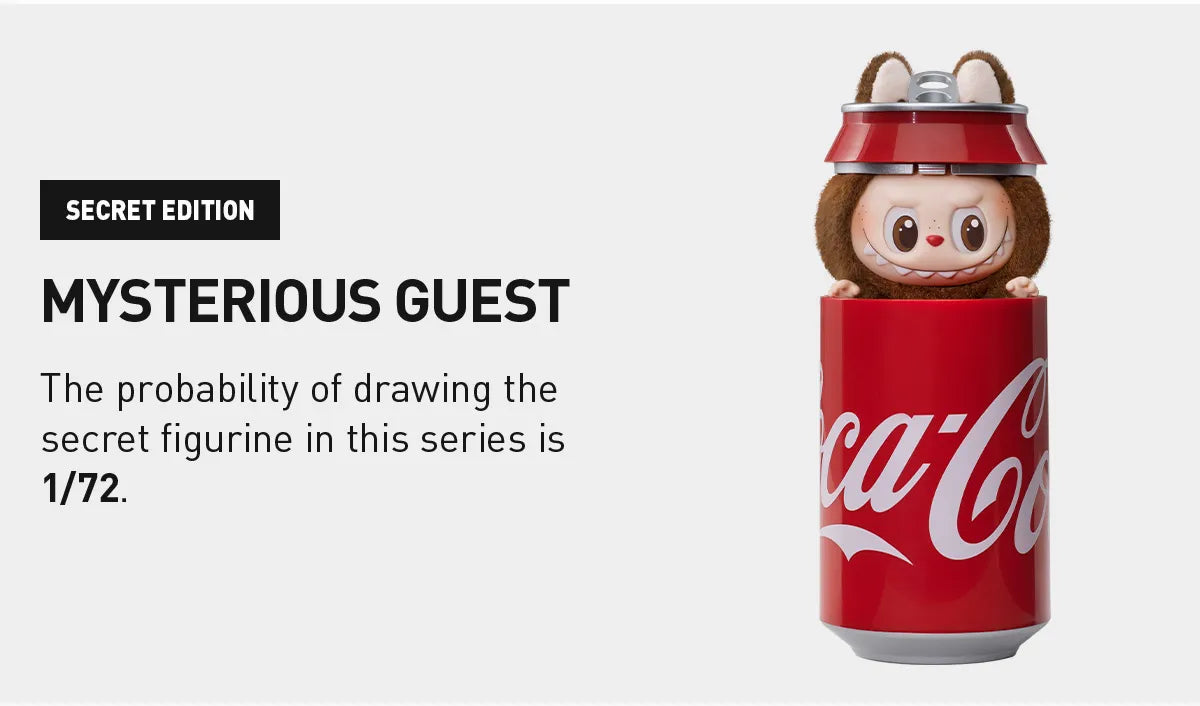 The Monsters CoCa Cola Vinyl Face Blind Box 2 Designs